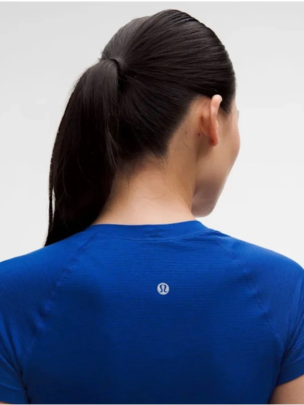 Lululemon Swiftly Tech Cropped Short Sleeve 2.0 Club Blue
